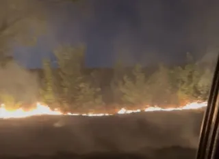 Incendio en Fresno Alhándiga