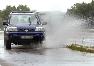 Lluvia en Ciudad Rodrigo - Foto Vicente | ICAL