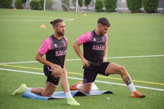Borja Díaz y Losada, en un entrenamiento | FOTO SALAMANCA24HORAS.COM