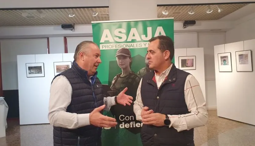 Donaciano Dujo y Juan Luis Delgado en Peñaranda