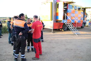 Puesto Avanzado de Protección Civil en Villamayor (3)