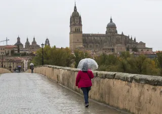 Día Lluvioso en Salamanca. ICAL
