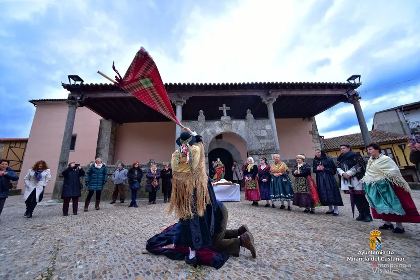 La fiesta de las Águedas en Miranda del Castañar