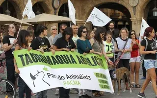 Convocada una manifestación contra las subvenciones en apoyo a la tauromaquia