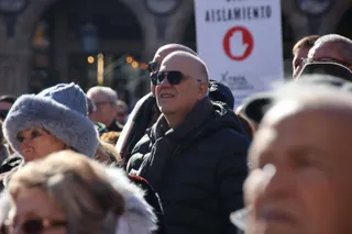 Concentración desarrollada en la Plaza Mayor de Salamanca - S24H