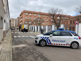 Bomberos del parque comarcal en el CEIP Miguel de Unamuno