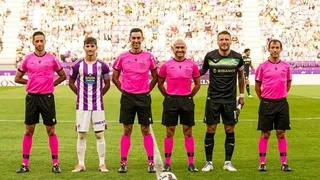 Vicente Moral, en el duelo entre Real Valladolid y Lazio | FOTO REAL VALLADOLID