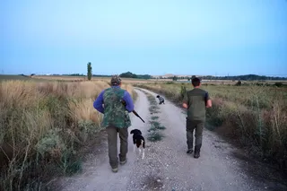 Cazadores durante la última campaña