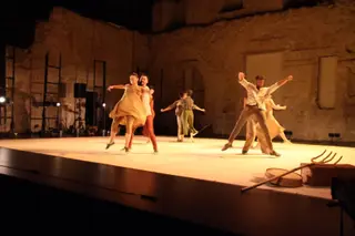 inauguración del II Festival Internacional de Folclore Ciudad de Salamanca