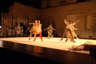 inauguración del II Festival Internacional de Folclore Ciudad de Salamanca