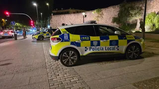 Policia local en Calle San Pablo