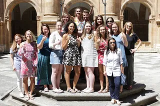 Despedida a los alumnos de la Duquesne University en la UPSA