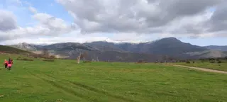 Zona afectada en Candelario