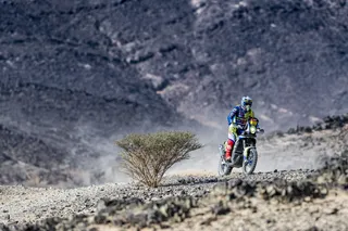 Lorenzo Santolino cuajó una excelente quinta etapa en el Dakar 2021.