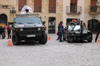 Primer día de rodaje de la película de Bollywood en Salamanca
