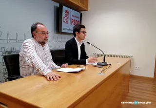 Juan José García junto a José Luis Mateos. Foto de archivo