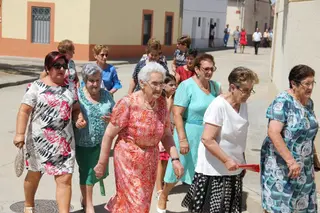 Procesión en Gomecello
