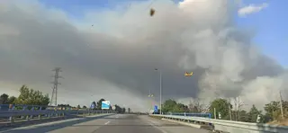 Incendio en Guarda (Portugal)
