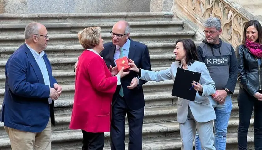 Homenaje de la Diputación a los trabajadores jubilados en 2022