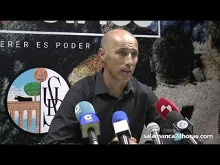 Rueda de prensa tras elSalamanca CF UDS 0-1 Rápido de Bouzas