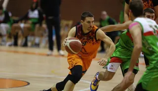 Carlos Hidalgo, ante Zornotza / FOTO SALAMANCA24HORAS.COM