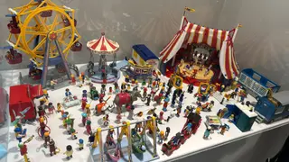 Exposición Playmóbil en el Hospital de Salamanca