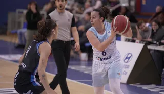 Silvia Domínguez, ante IDK | FOTO CB AVENIDA
