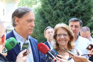 Elvira Rodríguez visita Salamanca y comparece junto al presidente del Partido Popular de Salamanca, Carlos García Carbayo, y los candidatos al Congreso y el Senado