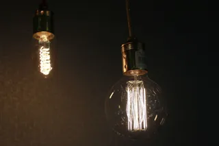 Bombillas, energía.