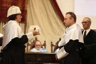 La USAL inviste doctores honoris causa a Miquel Barceló y Francisco Calvo Serraller