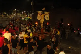 Procesión de la antorcha Castellanos de Moriscos