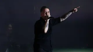 El cantante Beret durante su actuación en Salamanca en una imagen de archivo