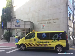 Ambulancia Hospital Béjar Virgen del Castañar. Foto de archivo