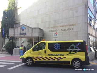 Ambulancia Hospital Béjar Virgen del Castañar. Foto de archivo