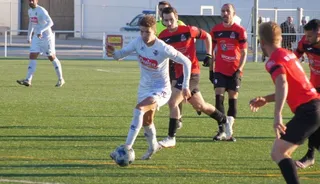 Lucas Galiano, en un duelo anterior / FOTO SALAMANCA24HORAS.COM