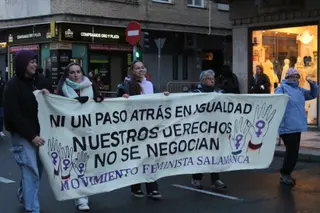 Manifestación 8M Salamanca 2025. Foto Belén Hurtado (2)