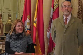 Entrega de premios del concurso de postales de Navidad para personas mayores