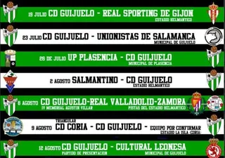 El Guijuelo jugará siete encuentros de pretemporada
