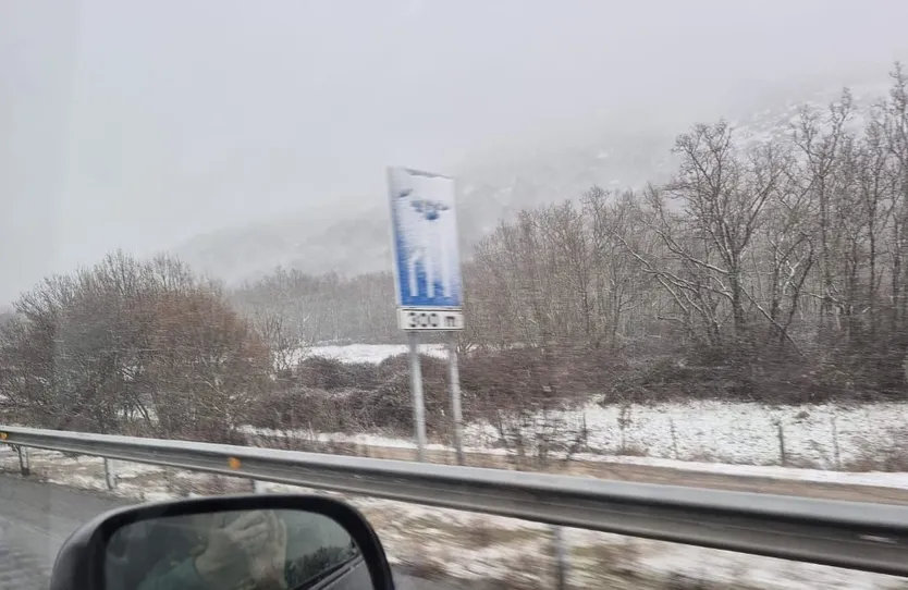 Nieve en Béjar
