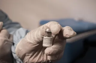 Una dosis de la vacuna de Pfizer. | EP