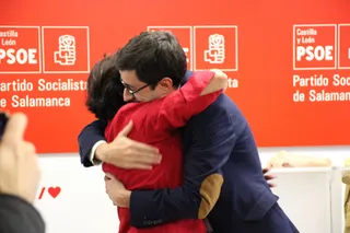 GALERÍA | Debate ante la militancia de José Luis Mateos y Soledad Murillo
