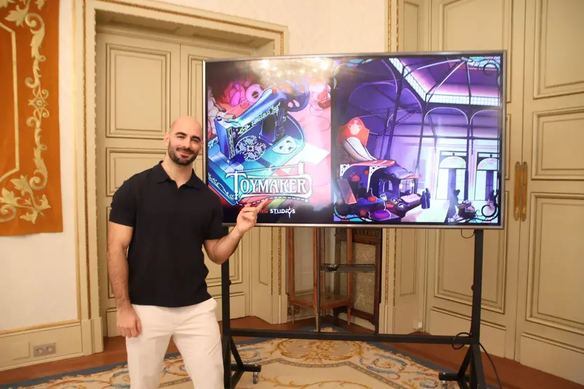Presentación el lanzamiento de un videojuego ambientando en Salamanca.
