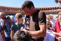 David de Miranda en el encuentro con la afición de Salamanca | Imágenes Verónica Tapia