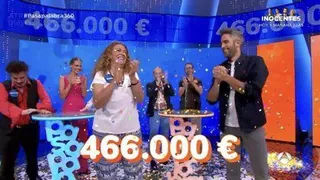 Sofía Álvarez ganadora a la que sustituyó José Antonio Valdés. EP