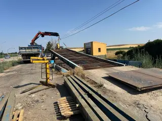 Villamayor reubica la báscula municipal para avanzar en la urbanización del entorno de la SA-300