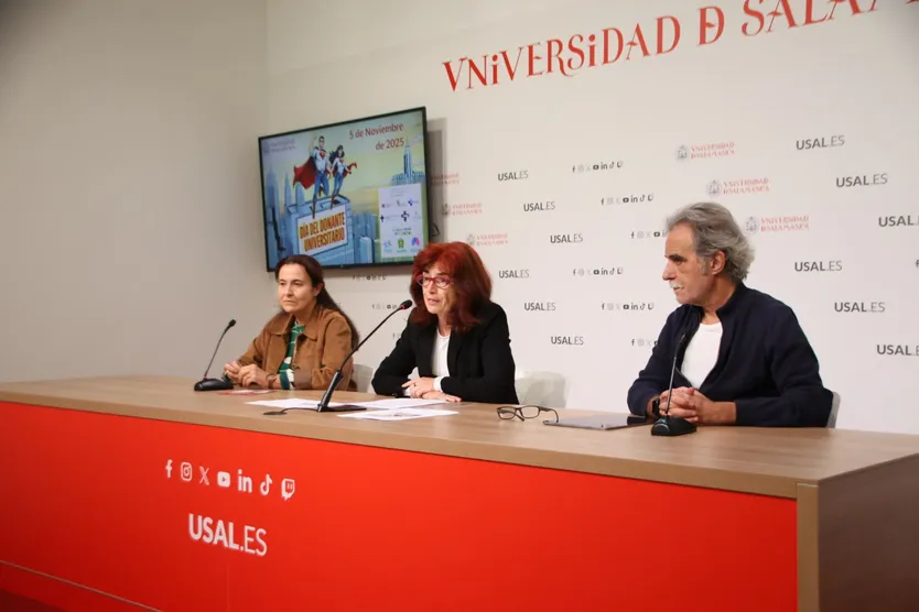 La vicerrectora de Estudiantes presenta las actividades del ‘Día del donante universitario’