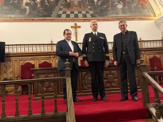 El analista principal del Instituto de Estudios Estratégicos, Federico Aznar Fernández-Montesinos, analiza la situación geopolítica actual en la UPSA. | S24H