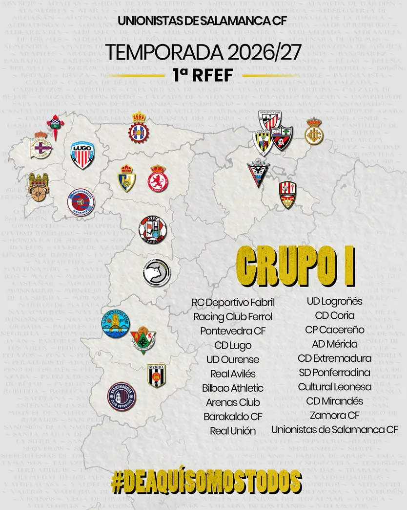 Grupo Temporada 26/27 Unionistas