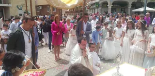 Carbajosa procesión Corpus