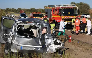 Fallece una mujer en un accidente en la A-62, en Martín de Yeltes